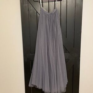 Revelry chiffon floor length skirt